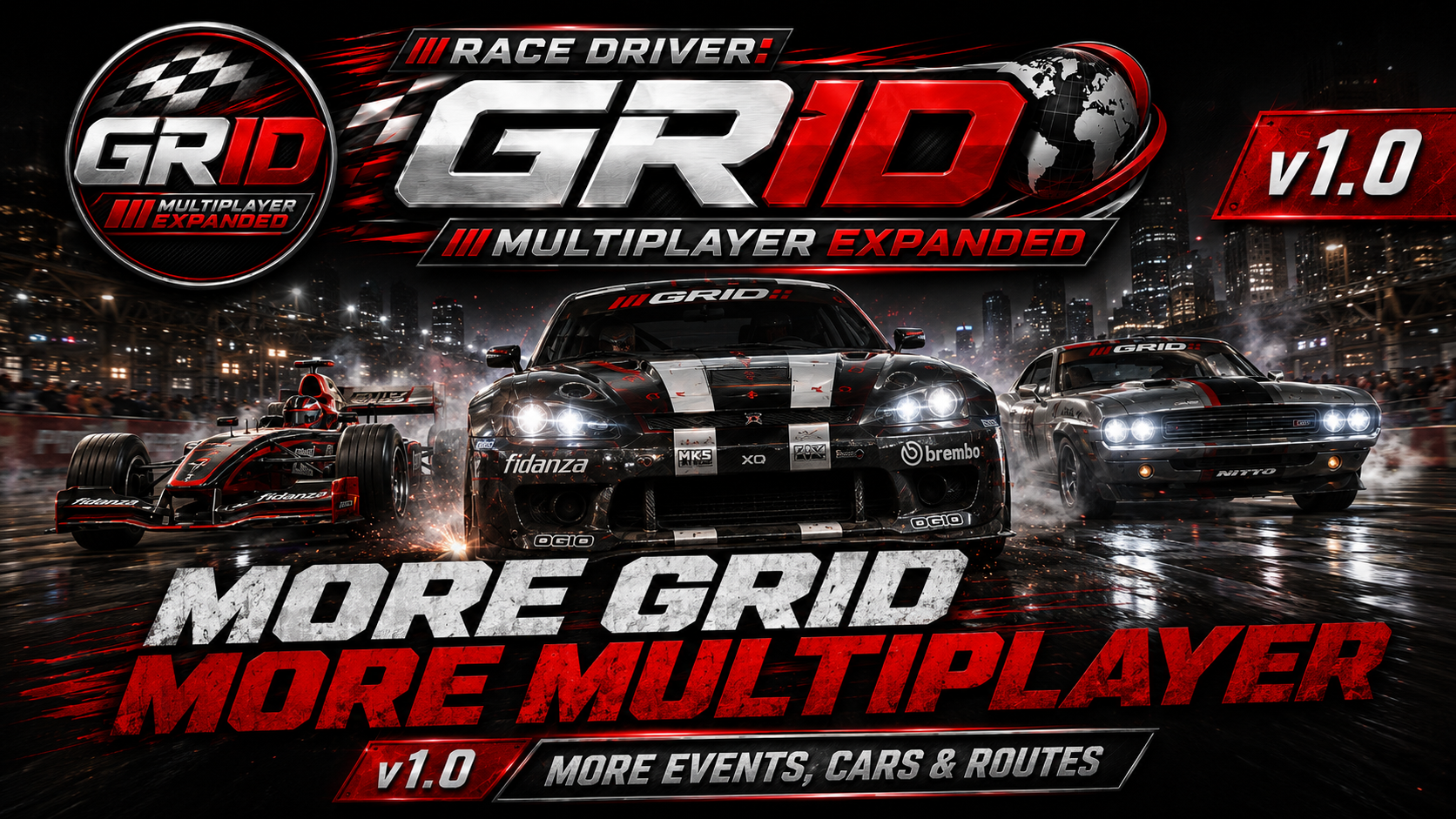 Race Driver: Grid Racing — Race Driver GRID Multiplayer Expanded v1.0