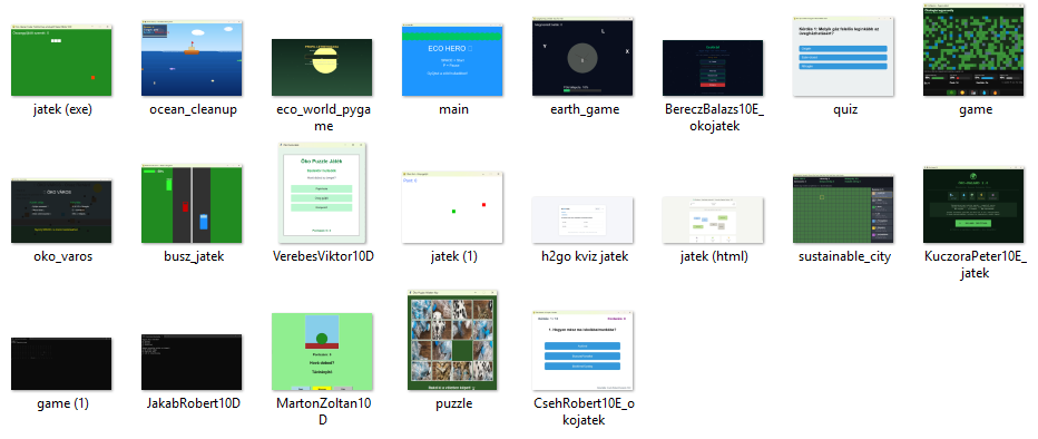 BKSZC Pogány Student Projects Educational Related Groups THE MELTINGPOT Developer — BKSZC Pogány Student Games Pack Vol.1